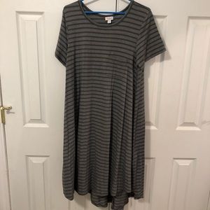 LuLaRoe Carly in new condition A-line hi-low style